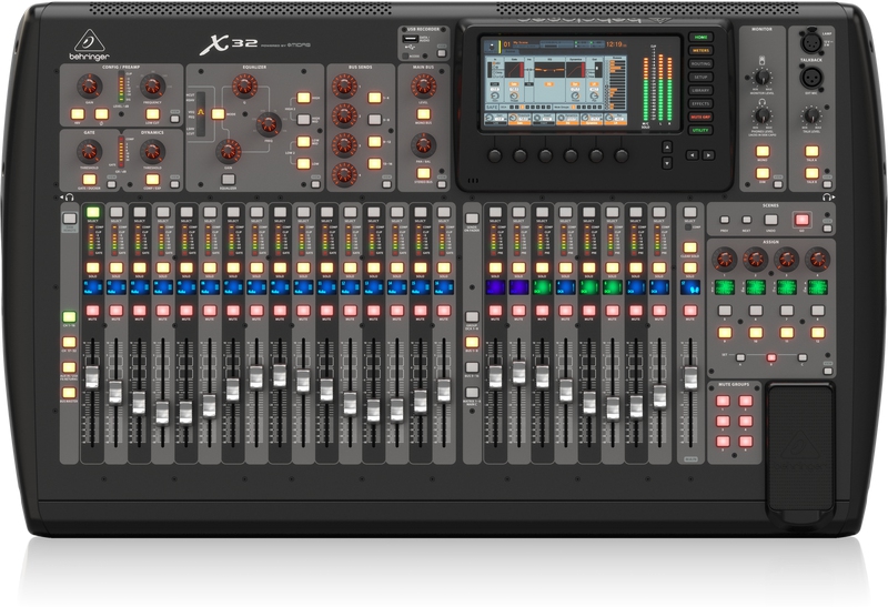 Behringer X32 цифровой микшер в Боре