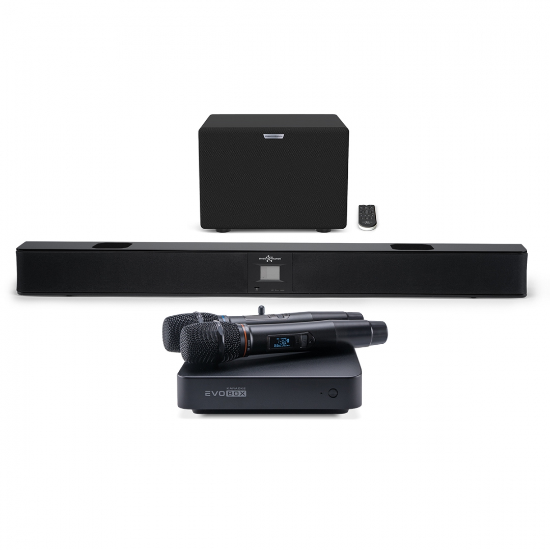 караоке-комплект EVOBOX Plus + EvoSound Bar (саундбар с караоке) в Боре