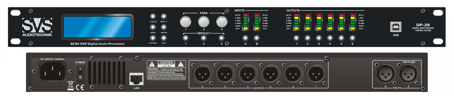 SVS Audiotechnik DP-26 Цифровой процессор: 2 входа 6 выходов в Боре