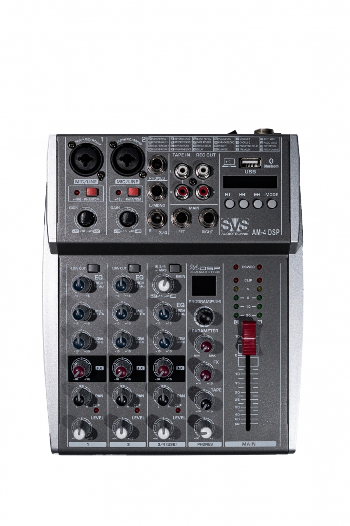 SVS Audiotechnik mixers AM-4 DSP Аналоговый микшерный пульт, 4-канала в Боре
