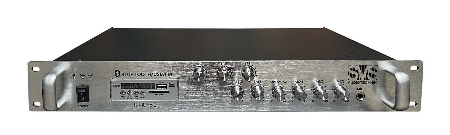 SVS Audiotechnik STA-80 Микшер-усилитель для систем Public Address в Боре