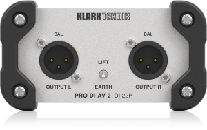 Klark Teknik DI 22P пассивный стерео директ-бокс в Боре