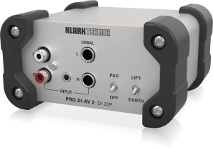 Klark Teknik DI 22P пассивный стерео директ-бокс в Боре